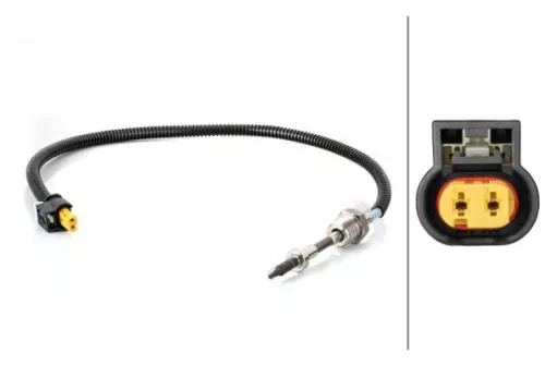 HELLA Sensor, exhaust gas temperature (6PT014494-581)