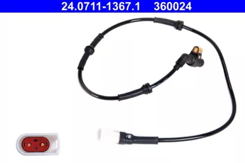 Sensor, wheel speed