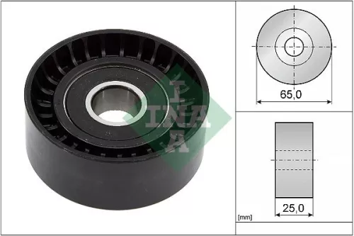 Schaeffler INA Deflection/Guide Pulley, V-ribbed belt (532089210)