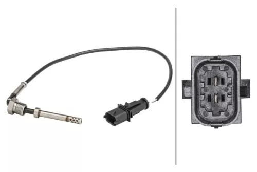 Sensor, exhaust gas temperature