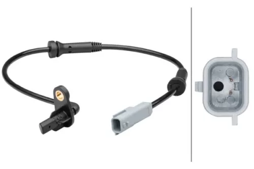 Sensor, wheel speed