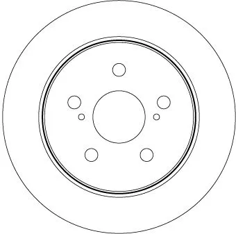 TRW Brake Disc (DF8335)