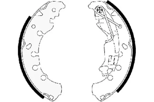 TEXTAR Brake Shoe Set (91065300)