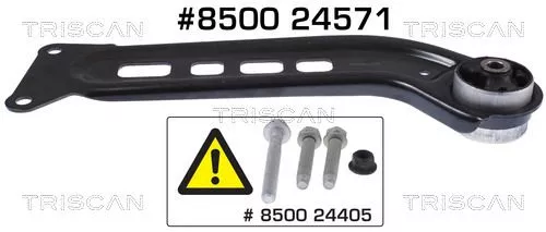 Control/Trailing Arm, wheel suspension