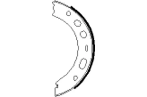 TEXTAR Brake Shoe Set, parking brake (91063500)