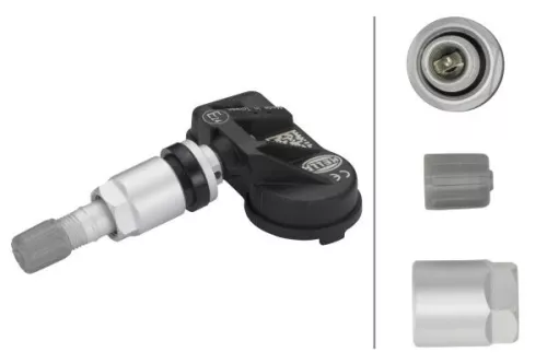 HELLA Wheel Sensor, tyre-pressure monitoring system (6PP358139-171)