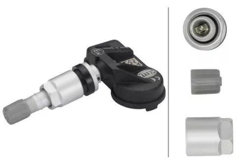 HELLA Wheel Sensor, tyre-pressure monitoring system (6PP358139-511)