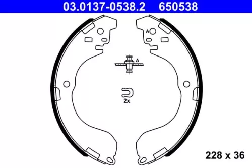 Brake Shoe Set