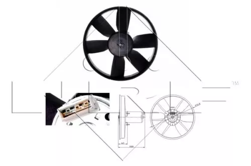 Fan, engine cooling