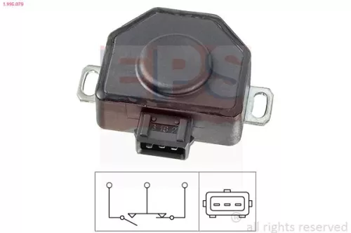 Sensor, throttle position