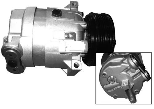 Compressor, air conditioning
