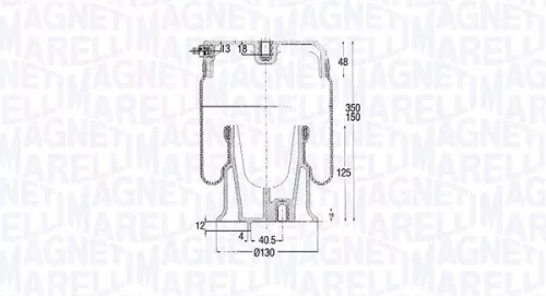 Bellow, air suspension