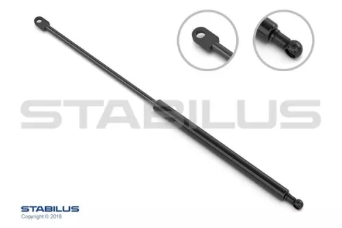 Gas Spring, rear window