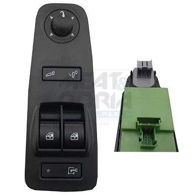 Switch, window regulator