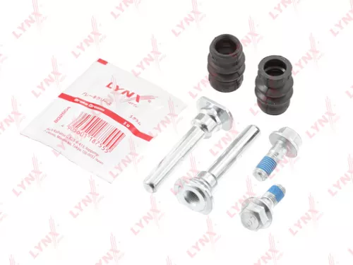 Brake caliper guides set, rear (d8 mm, Mando)