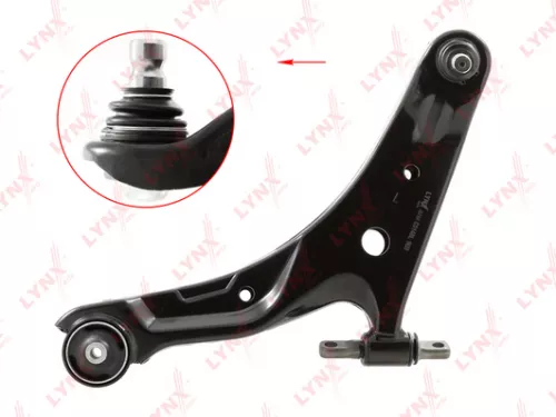 Control arm, front, lower, left