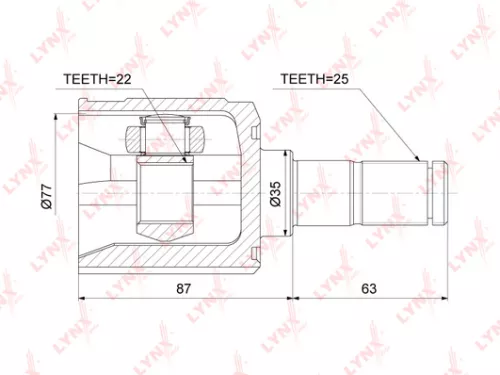 CV-Joint, inner