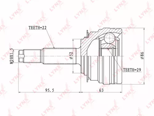 CV-Joint, outer
