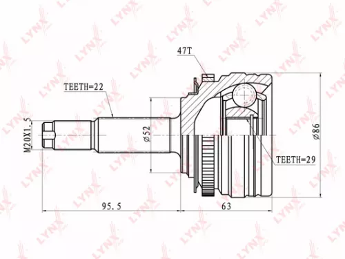 CV-Joint, outer