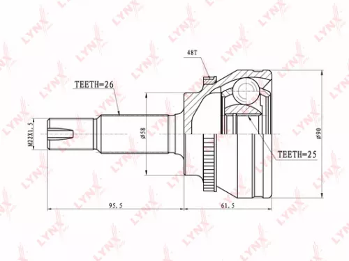 CV-Joint, outer