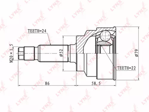 CV-Joint, outer