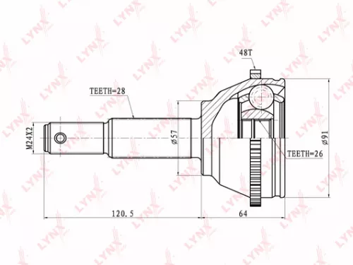 CV-Joint, outer