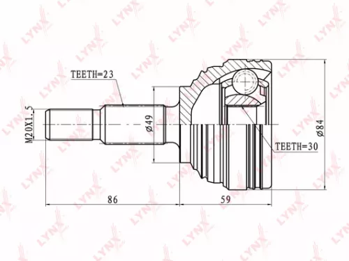 CV-Joint, outer