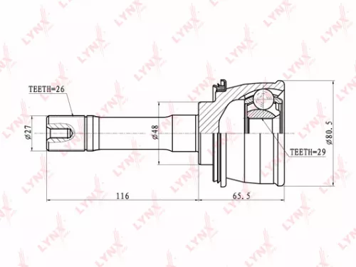 CV-Joint, outer