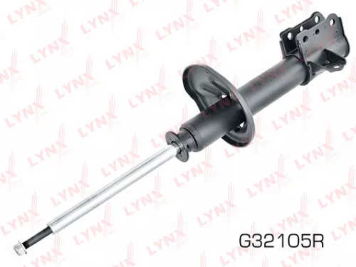 Shock absorber strut gas, right, rear