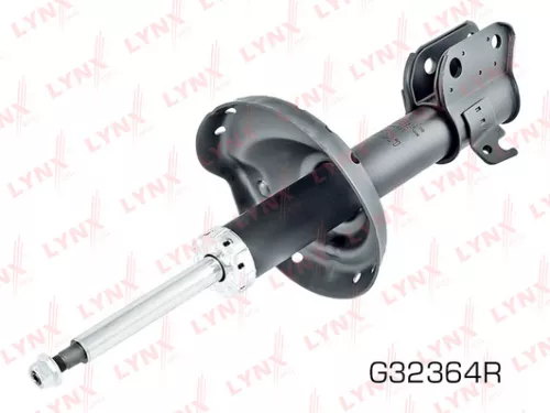 Shock absorber strut gas, right, front