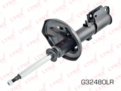 Shock absorber strut, gas, front