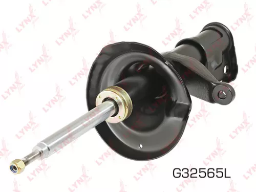 Shock absorber strut gas, left, front