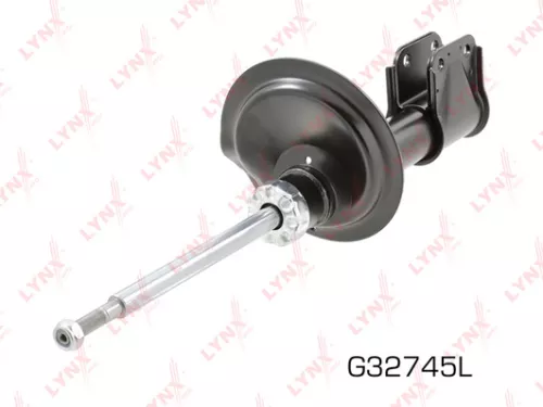 Shock absorber strut gas, left, front