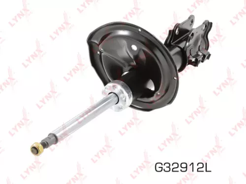Shock absorber strut gas, left, front