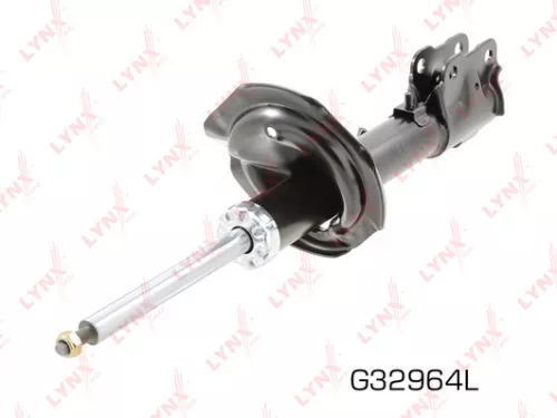 Shock absorber strut gas, left, front