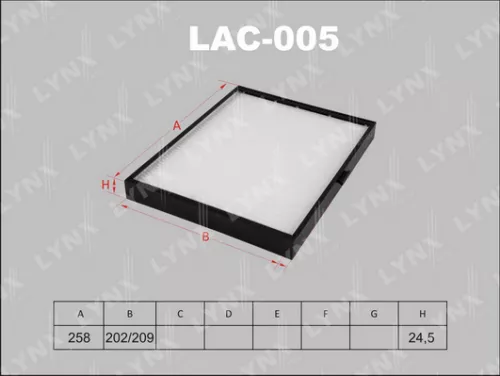 Cabin filter