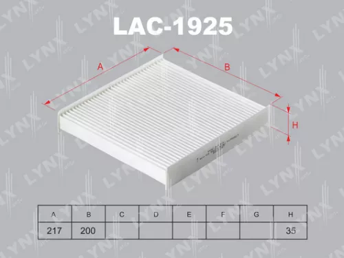 Cabin filter