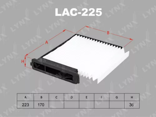 Cabin filter