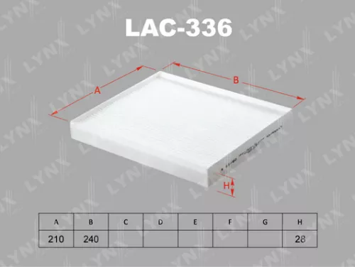 Cabin filter