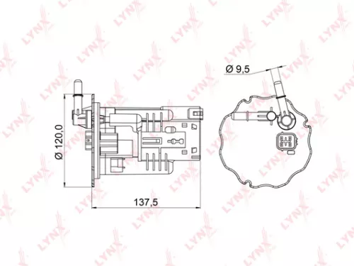 Fuel filter, in-tank