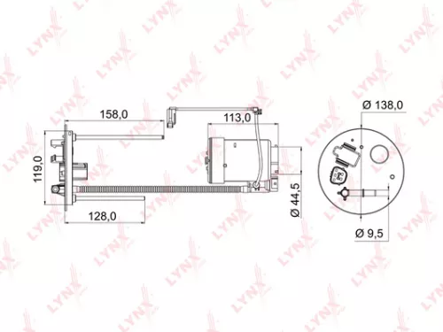 Fuel filter, in-tank