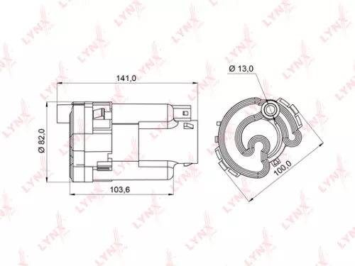 Fuel filter, in-tank